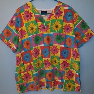 Lydia's Professional Uniforms Scrub Top